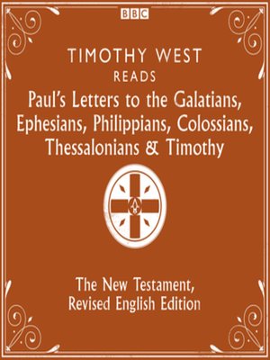 cover image of Paul's Letters to the Galatians, Ephesians, Phillippians, Colossians, Thessalonians & Timothy